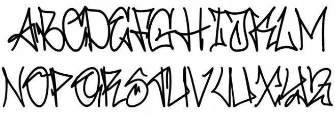 Streetfire personal use Schriftart Groß