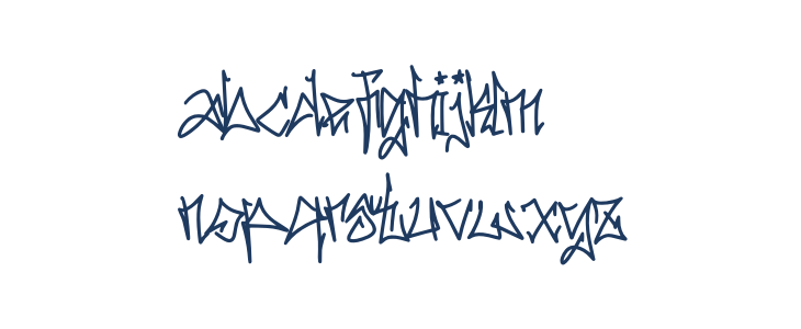 Streetfire personal use Lowercase