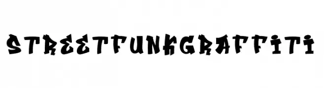 Streetfunk Graffiti  フリーフォントのダウンロード