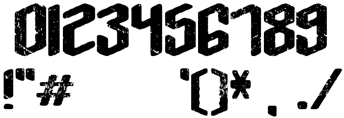 Streets Of Valhalla Font OTHER CHARS