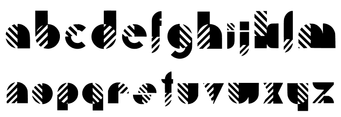 Streetside Regular Font LOWERCASE