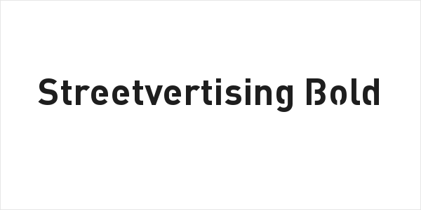 Streetvertising Bold Logo