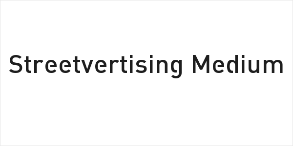 Streetvertising Medium Logo