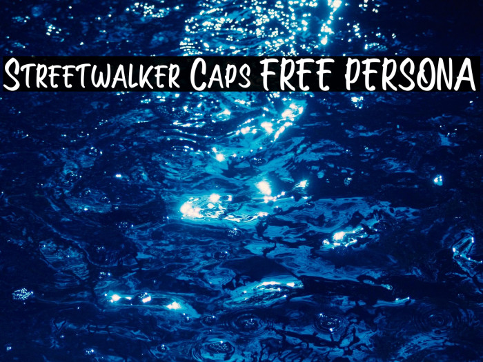 Streetwalker Caps [FREE PERSONA Example 1