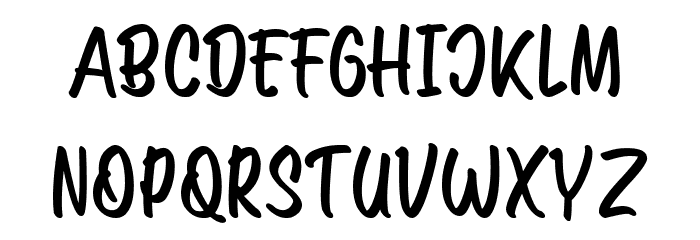 Streetwalker Caps [FREE PERSONA Font LOWERCASE