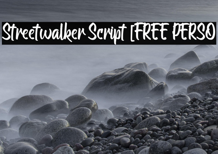 Streetwalker Script [FREE PERSO Example 2