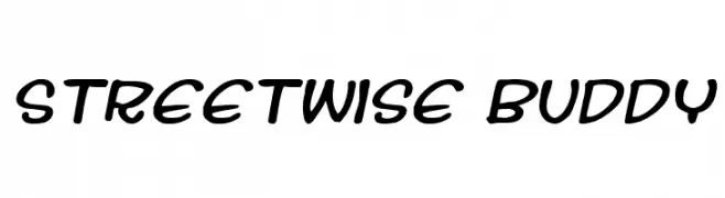 Streetwise buddy  Fuentes Gratis Descargar