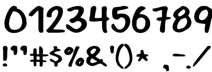 Streetwise buddy Font OTHER CHARS