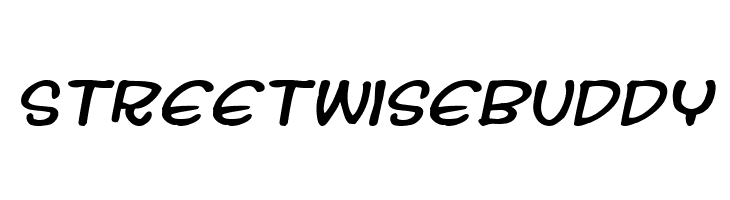 Streetwise buddy  नि: शुल्क फ़ॉन्ट्स डाउनलोड