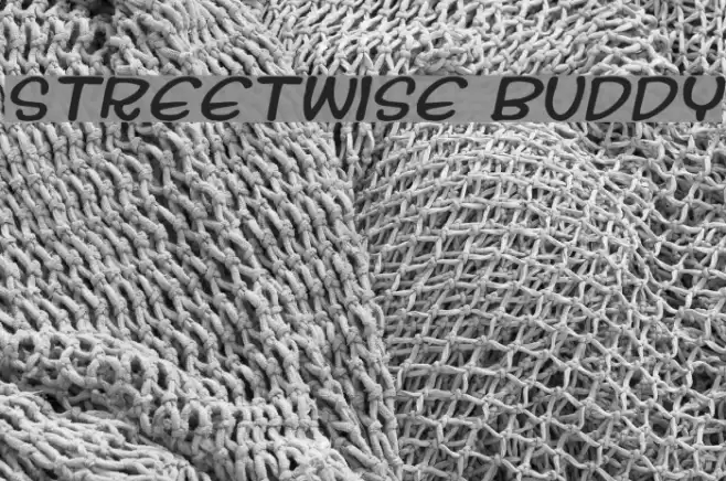 Streetwise buddy Шрифта examples