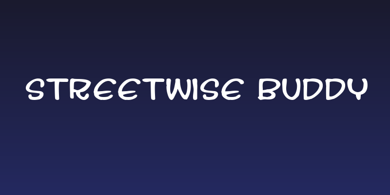 Streetwise buddy Social Header