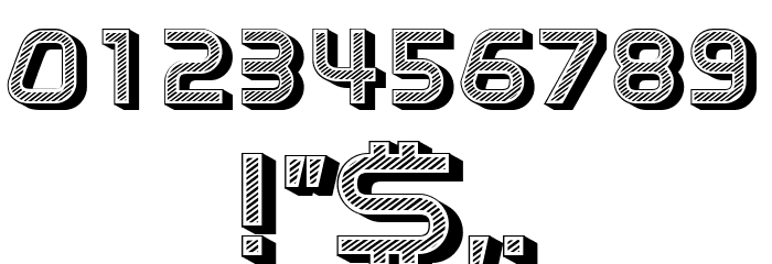 Streich Regular Font OTHER CHARS