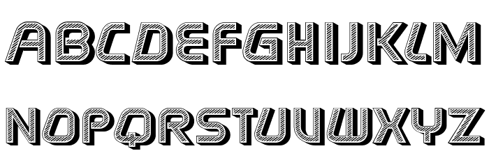 Streich Regular Font LOWERCASE