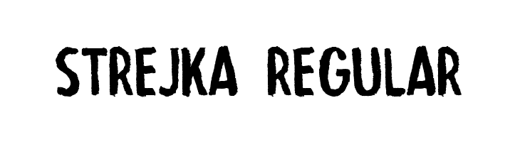 Strejka Regular Font