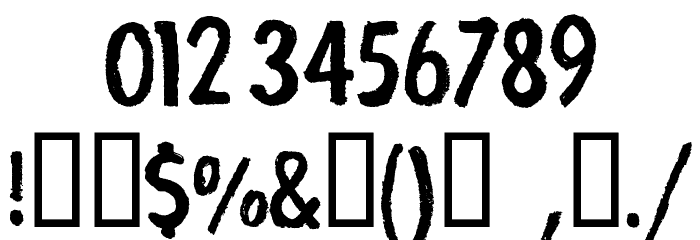 Strejka Regular Font OTHER CHARS