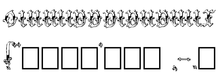 Strelsau Font OTHER CHARS