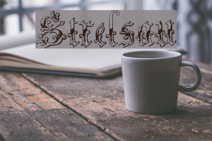 Strelsau Font examples