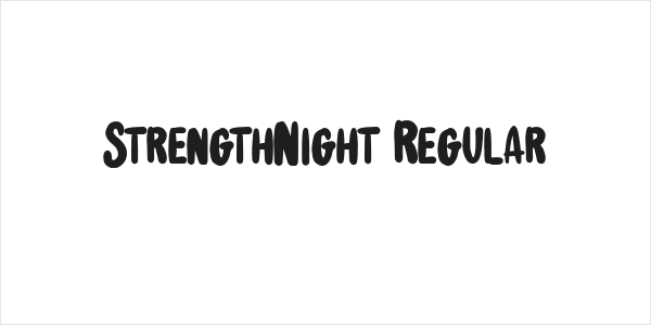 StrengthNight-Regular Logo