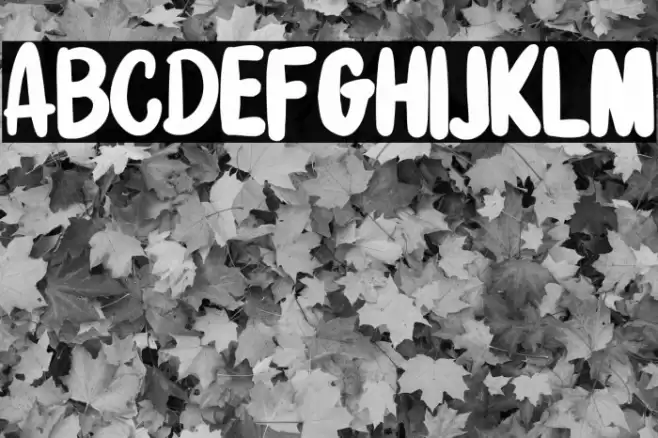 StrengthNight-Regular Font examples