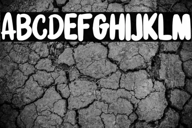 StrengthNight-Regular Font examples