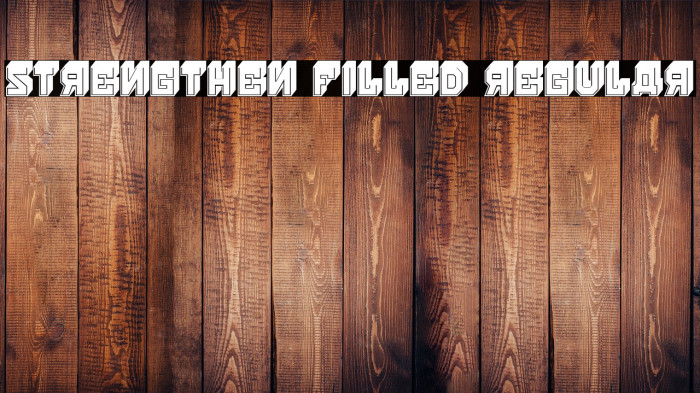 Strengthen Filled Regular Example 3