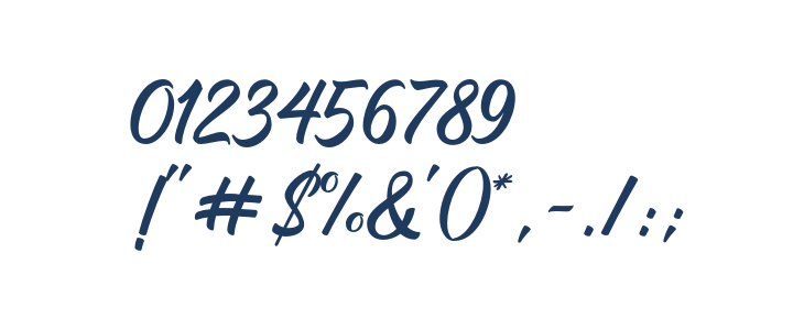 StrengthenDEMO-Regular Other Characters