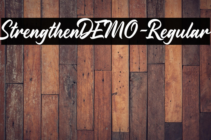 StrengthenDEMO-Regular Example 3