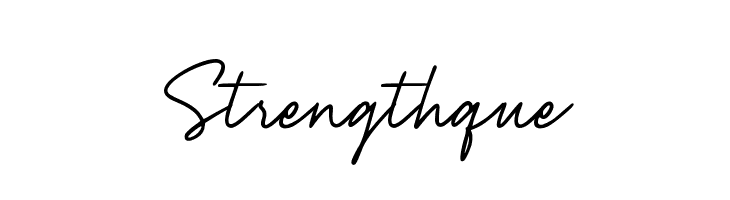 Strengthque  Descarca Fonturi Gratis