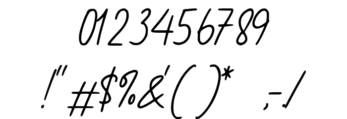 Strengthque Font OTHER CHARS