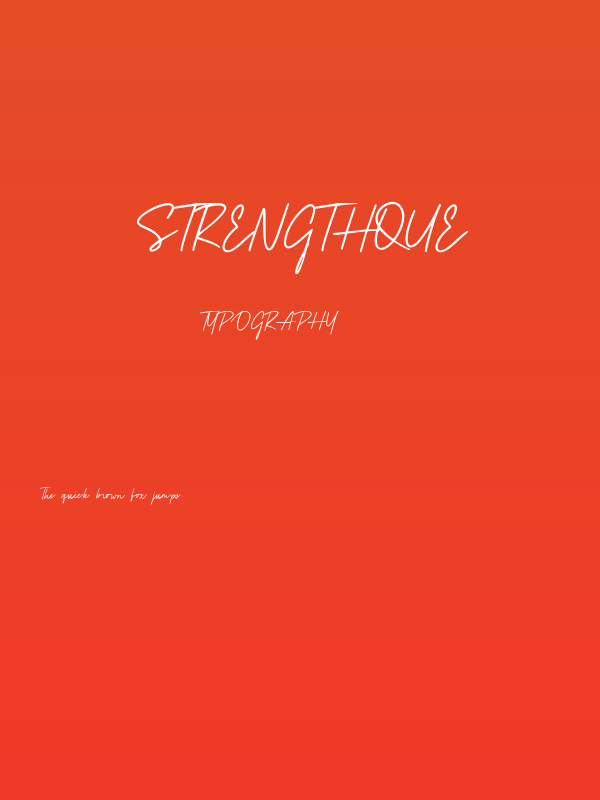 Strengthque Poster