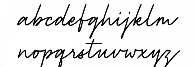 Strengthque फ़ॉन्ट लोअरकेस