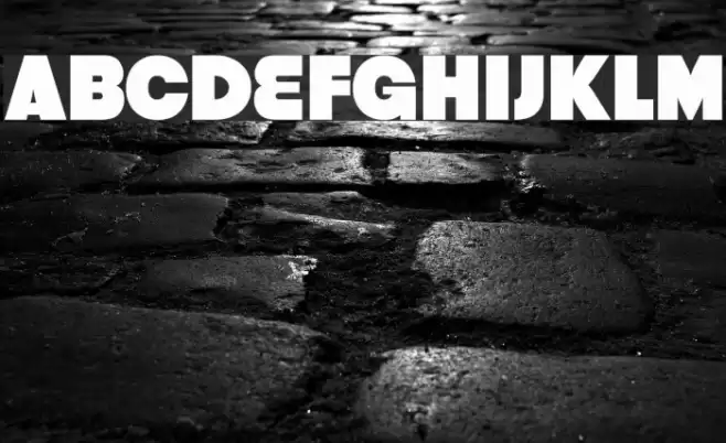 Strenuous Font examples