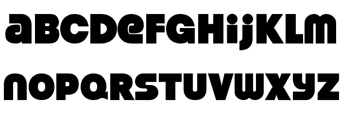 Strenuous Font LOWERCASE