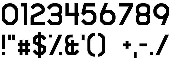 Stress Genesis Font OTHER CHARS