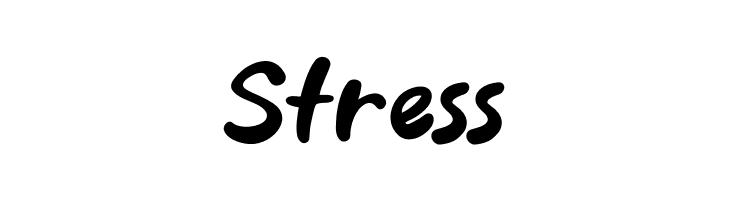 Stress  font caratteri gratis
