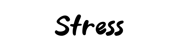 Stress  नि: शुल्क फ़ॉन्ट्स डाउनलोड