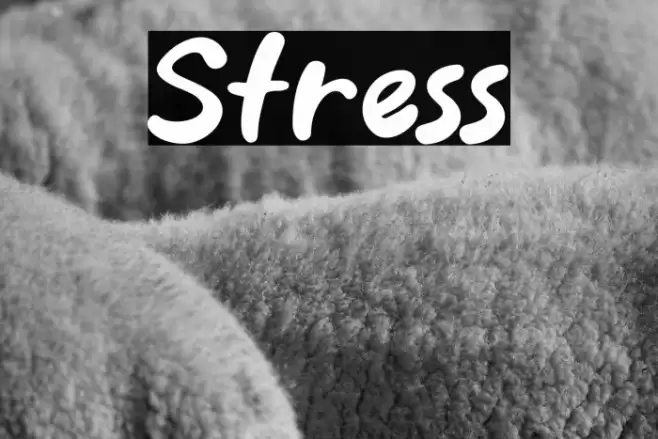 Stress Font examples