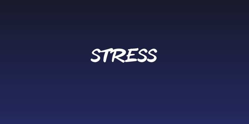 Stress Social Header