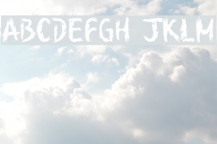 Stretch Out Your Fingers Font examples