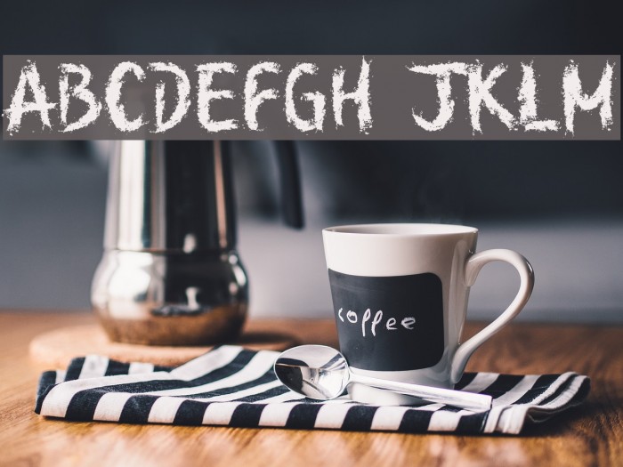 Stretch Out Your Fingers Font examples