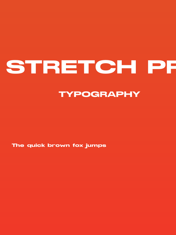 Stretch Pro Poster