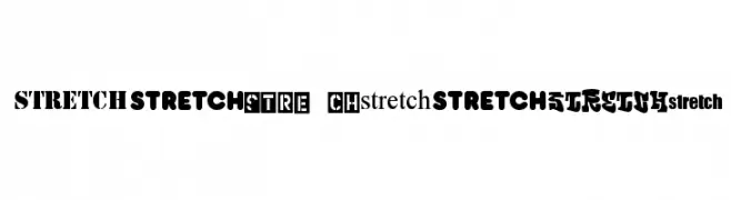 Stretch  Descarca Fonturi Gratis