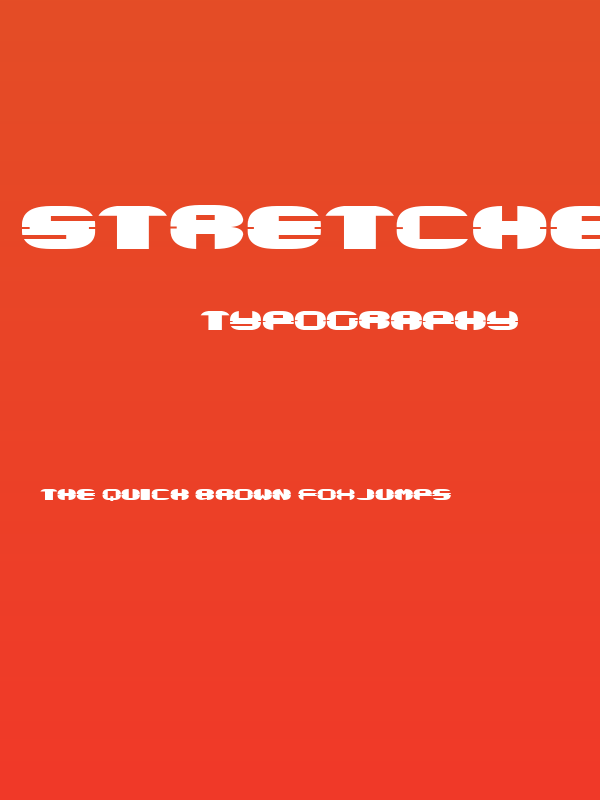 Stretched Book Regular Poster