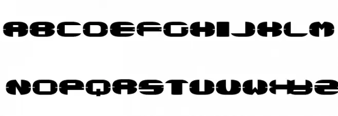 Stretched Book Regular フォント 小文字