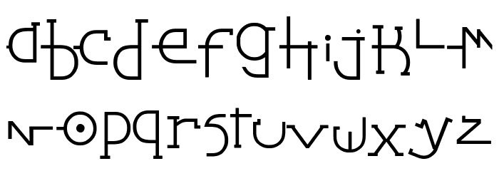 Stretched Signature Best Italic Шрифта строчной