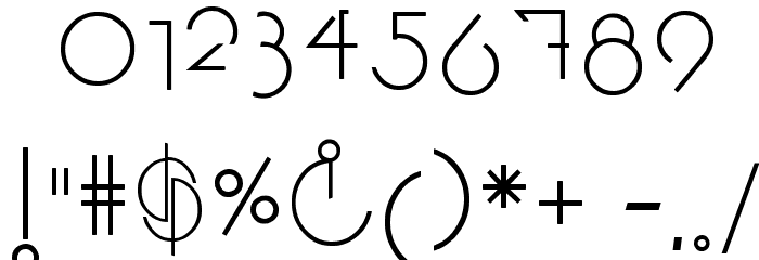 Stretched Signature Flex Font OTHER CHARS