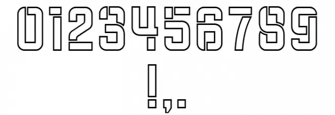 Stretcher Regular Font OTHER CHARS