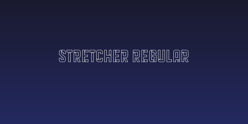 Stretcher Regular Social Header