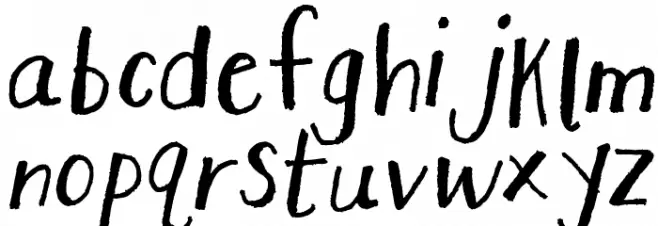 Stretchy PANTS Fuentes MINÚSCULAS