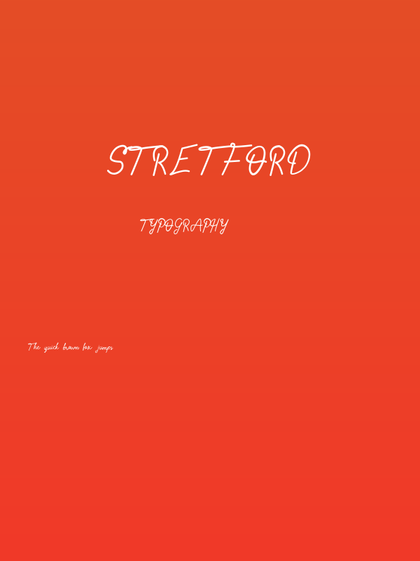 Stretford Poster